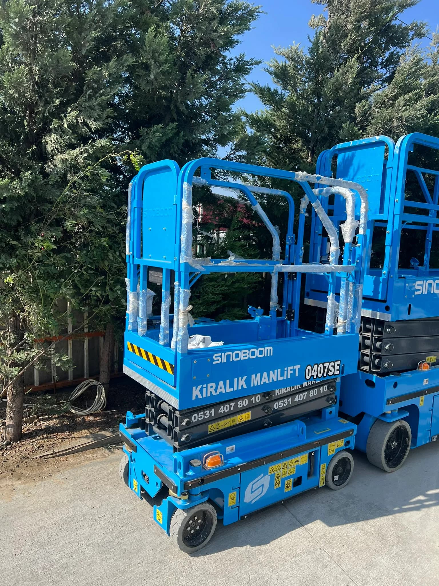 6 Metre Akülü Makaslı Platform kiralama